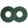 NuPad Floor Pads - For 244NX Scrubber Dryer - Numatic - Green