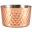 Mini Serving Cup - Dimple Hammered Finish - Stainless Steel - Copper Plated - 22cl (7.75oz)