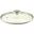 Lid - Round - For Cast Aluminium Casserole - Glass - 24cm (9.5&quot;)