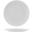 Coupe Plate - Incise Porcelain - Lavara - 20cm (7.75&quot;)