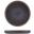 Presentation Plate - Stoneware - Kava - Black - 18cm (7&quot;)