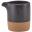 Cream or Milk Jug - Stoneware - Kava - Black - 9cl (3oz)