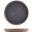 Presentation Plate - Raw Wall - Stoneware - Kava - Dark Grey - 18cm (7&quot;)
