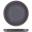 Presentation Plate - Stoneware - Kava - Dark Grey - 25cm (9.75&quot;)