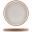 Presentation Plate - Raw Wall - Stoneware - Kava - White - 20cm (7.75&quot;)