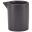 Jug - Straight Sided - Forge Stoneware - Black - 5cl (1.75oz)