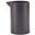 Jug - Straight Sided - Forge Stoneware - Black - 10cl (3.5oz)