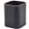 Cutlery Holder - Wood Veneer - Black - 9cm (3.5&quot;)