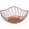 Lotus Leaf Display Basket - Wire - Copper - 20cm (8&quot;) - 8cm Deep