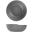 Round Bowl - Melamine - Copenhagen - Grey - 20cm (8&quot;) - 1.2L (42.25oz)