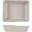 Dish - Rectangular - Deep - Melamine - Copenhagen - Sand Brown - GN 1/2 - 4.5L (158.5oz)