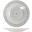 Round Bowl - Melamine - Marrakesh - White - 48cm (19&quot;) - 6.5L (229oz)