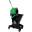 Bucket & Wringer - Long Tall Sally - Jangro - Recycled Plastic - Green - 26L (5.7 gal)