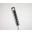 Handle - Light Duty - Aluminium - Black Grip - 120cm (47&quot;)