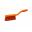 Banister Brush - Soft Bristle - Orange - 31.7cm (12.5&quot;)