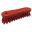 Hand Scrubbing Brush - Polypropylene - Stiff - Red - 18cm (7&quot;)