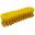 Hand Scrubbing Brush - Polypropylene - Stiff - Yellow - 18cm (7&quot;)