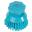 Round Scrubbing Brush - Blue - 11.5cm (4.5&quot;)