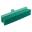 Flat Sweeping Broom Head - Soft - Professional - Green - 30cm (12&quot;)