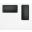Directional Plaque - Wall Mounted - 2 Symbol - For 15cm Door Signs - Acrylic - Black - 36cm (14&quot;)