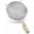 Strainer - Double Mesh with Wooden Handle - Tinned Metal  - 26cm (10.25&quot;)