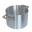 Stewpan - No Lid - Heavy Base - Aluminium - 400 Series - 23L (6 gal) - 36.5cm (14.4&quot;)