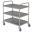 Trolley - Stainless Steel - Flat Packed - 3 Shelves