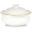 Casserole - Round - Churchill&#39;s - Stonecast&#174; - Barley White - 14cm (5.5&quot;) - 43cl (15oz)