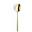 Dessert Spoon - Metropole - Gold - 19.1cm (7.5&quot;)