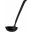 Soup Ladle - Buffet - Stainless Steel - Black - 31cm (12.2&quot;) - 10cl (3.5oz)