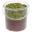 Food Storage Container - Round - No Handle or Lid - Clear Plastic - 2L (70.4oz)