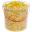 Food Storage Container - Round - No Handle or Lid - Clear Plastic - 5L (176oz)