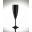 Champagne Flute - Polycarbonate - Premium - Black - 19cl (6.6oz)