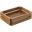 Wooden Crate - Acacia Wood - Small - 22m (8.7&quot;)