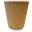 Triple Wall Coffee Cup - Biodegradable - Edenware - Brown - 8oz (24cl) - 80mm dia