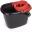 Bucket & Wringer - Great British Bucket - Red - 14L (3.1 gal)