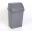 Swing Top Bin - Silver - 25L