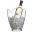 Wine & Champagne Bucket - 1 Bottle - Acrylic - Clear - 20cm (7.9&quot;)