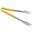 Tongs - All Purpose - Stainless Steel - Part Vinyl-Coated -Yellow - 24.5cm (9.6&quot;)