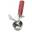 Food Portioner - Thumb Press - Stainless Steel - Red - 5cl (1.75oz)