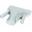 Chip Bagger - Dual Handles - Plastic - White