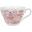 Tea Cup - Churchill&#39;s - Vintage Prints - Willow Georgian - Cranberry - 20cl (7oz)