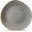 Organic Round Plate - Churchill&#39;s - Stonecast&#174; - Peppercorn Grey - 28.6cm (11.3&quot;)