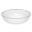 Round Bowl - Pebbled - Polycarbonate - Clear - 25cm (10&quot;)