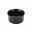 Ramekin - Ribbed - Stoneware - Black - 4cl (1.4oz)