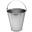 Swedish Bucket - Skirted Base - Stainless Steel - 12L (2.6 gal)