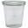 Storage Jar & Lid - Tapered - WECK - 29cl (10.2oz) - 9cm High
