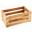 Wooden Crate - Light Rustic Finish - 27cm (10.6&quot;)