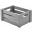 Wooden Crate - Grey Finish - 22.8cm (9&quot;)