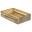 Wooden Crate - Dark Rustic Finish - 35cm (13.8&quot;) - 8cm (3.2&quot;) Tall